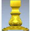 Мебельная ножка в стиле барокко - 3D модель STL для ЧПУ
