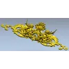 Cherubic Acanthus Cartouche STL for CNC