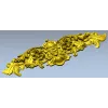 Гротескный картуш - 3D модель STL для ЧПУ