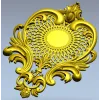 Барочный картуш "Солнечный картуш" - stl модель для ЧПУ