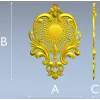 Барочный картуш "Солнечный картуш" - stl модель для ЧПУ