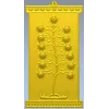 Decorative Tree Panel - STL 3D model for CNC carving