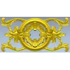 Овальная розетка в рокайльном стиле - stl модель для ЧПУ