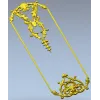 Вертикальная декоративная панель в стиле рококо - 3D модель STL для ЧПУ