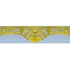 Классический резной картуш для фасада - STL для ЧПУ