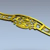 Классический резной картуш для фасада - STL для ЧПУ