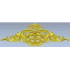 Royal Baroque Crest - STL 3D model for CNC