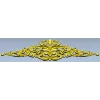 Royal Baroque Crest - STL 3D model for CNC
