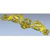 Декоративный картуш "Флорания" - 3D модель STL для ЧПУ