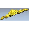 Acanthus Crest Decorative STL for CNC