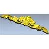 Acanthus Crest Decorative STL for CNC