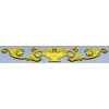 Декоративный картуш с урной и акантовыми завитками - STL для ЧПУ