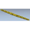 Classical Laurel Rosette 3D STL Model for CNC Milling