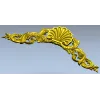 Ракушка и акант - 3D модель STL для ЧПУ