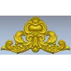 Baroque Acanthus Crest STL for CNC