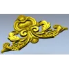 Baroque Acanthus Crest STL for CNC