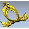 Aureate Acanthus Cartouche - STL 3D model for CNC