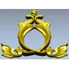 Aureate Acanthus Cartouche - STL 3D model for CNC