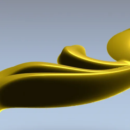 Acanthus Corner Ornament STL - High-Relief 3D Model for CNC