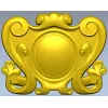 Рокайльный картуш для фрезера - STL 3D модель