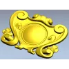 Рокайльный картуш для фрезера - STL 3D модель