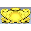 Рокайльный картуш для фрезера - STL 3D модель