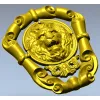 Львиный картуш Барокко - 3D модель STL для ЧПУ