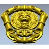 Львиный картуш Барокко - 3D модель STL для ЧПУ