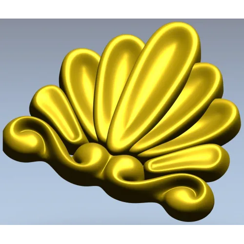 Солнечная раковина - 3D модель STL для ЧПУ