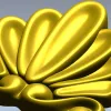 Солнечная раковина - 3D модель STL для ЧПУ
