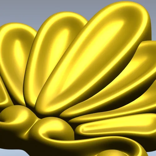 Солнечная раковина - 3D модель STL для ЧПУ