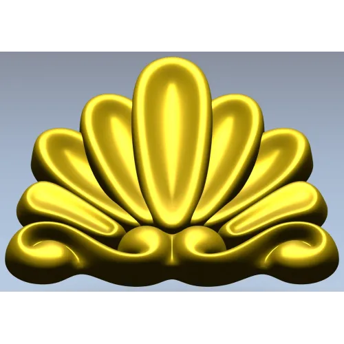 Солнечная раковина - 3D модель STL для ЧПУ