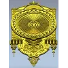 Aurelia Sunburst Medallion - detailed STL 3D model for CNC carving