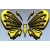 Ornamental Butterfly STL Relief for CNC Milling