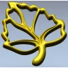 Кленовый лист - 3D модель STL для ЧПУ