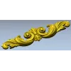 Акантовый барочный орнамент - 3D модель STL для ЧПУ