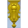 Ornate Baroque Cartouche STL for CNC Routing and Furniture Applique