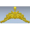 Декоративный картуш в барочном стиле - STL модель для ЧПУ
