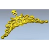 Декоративный картуш в барочном стиле - STL модель для ЧПУ