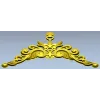 Декоративный картуш в барочном стиле - STL модель для ЧПУ