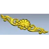 Декоративный орнамент "Раковина и волюты" - STL модель для ЧПУ