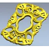 Картуш Эллина - декоративная 3D модель в формате STL для ЧПУ