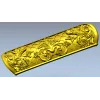 Ornate Acanthus Horizontal Panel - STL 3D Model for CNC