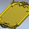 Решётчатая декоративная панель "Луизиана" - 3D модель STL для ЧПУ