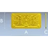 Декоративная панель в барочном стиле - 3D модель STL для ЧПУ