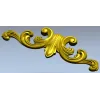 Акантовый картуш - stl модель для ЧПУ