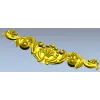 Aurora Acanthus Crest - STL 3D model for CNC milling
