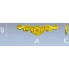 Aurora Acanthus Crest - STL 3D model for CNC milling
