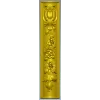Вертикальная декоративная накладка "Розовый картуш" - STL для ЧПУ