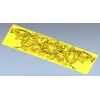 Baroque floral frieze STL 3D model for CNC